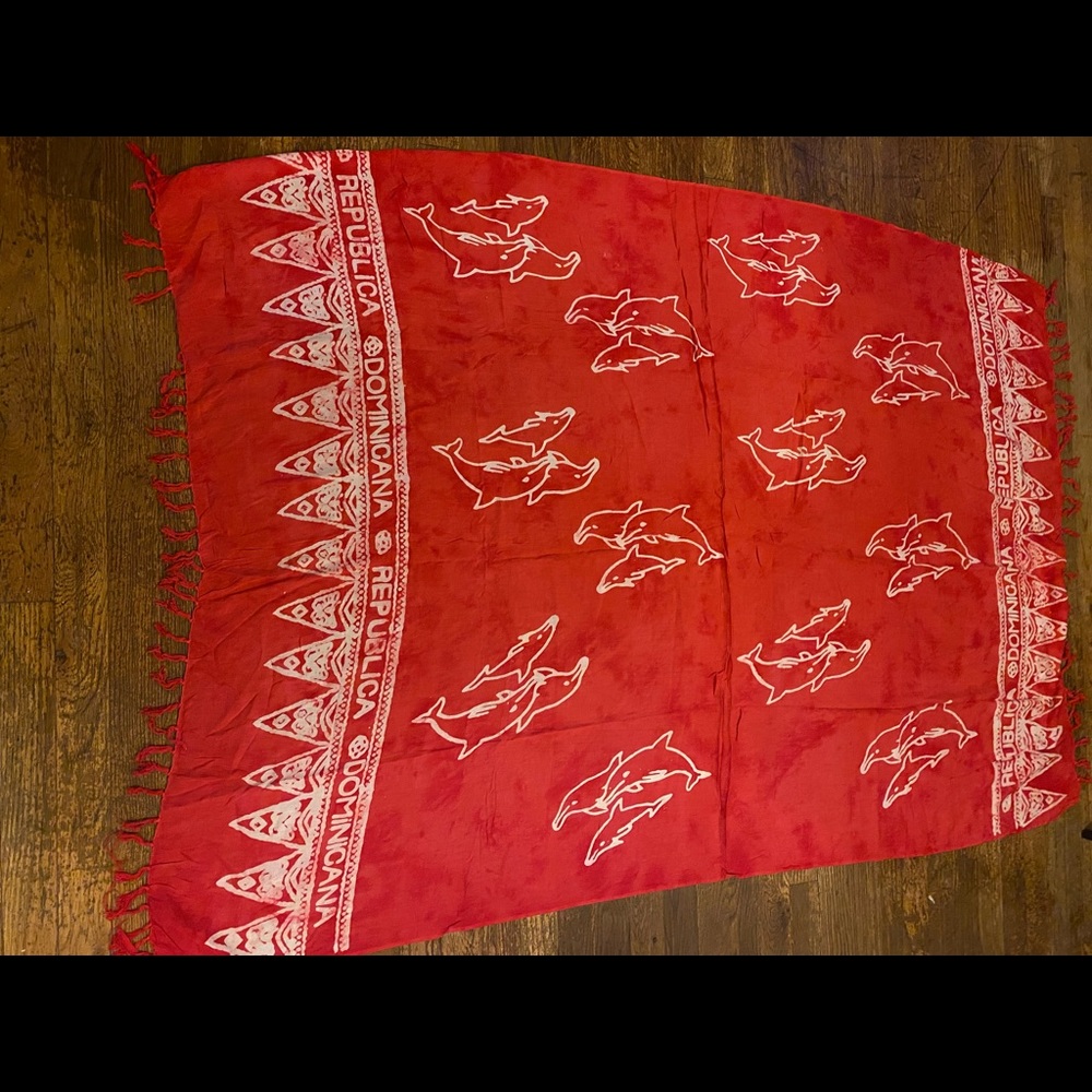 Beautiful Tropical Beach CoverUp